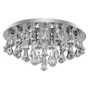 Plafoniera Hanna 45 cm cromo