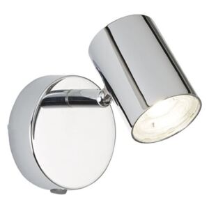 Applique LED Rollo, cromo con interruttore