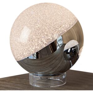 Lampada da tavolo LED Sphere, cromo, Ø 20 cm