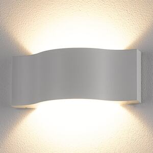 Applique da parete Jace, bianca, decorativa, a LED