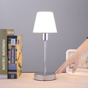 Sascha - lampada da tavolo con diffusore in vetro