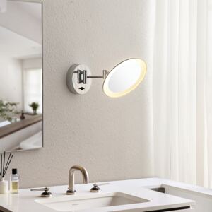 Lindby Fiana specchio cosmetico con luce LED