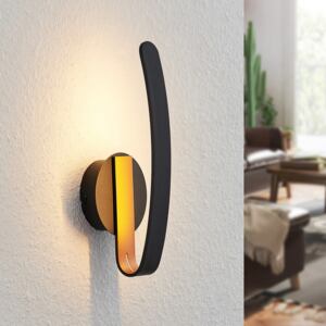 Arcchio Dzemail applique LED, indiretta, nero