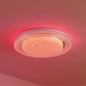 Lindby Mizuni plafoniera LED, RGBW, CCT, 38 cm