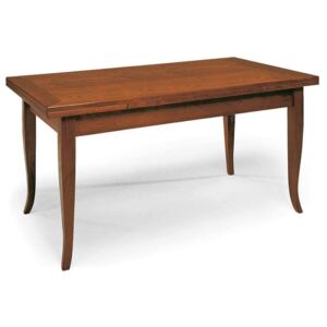 DONNY - tavolo consolle allungabile in legno in legno massello 70 x 100/140/180
