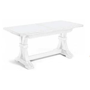 DUSTIN - tavolo da pranzo allungabile in legno massello 85 x 160/205/250/295/340