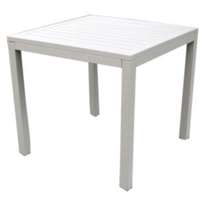 ARGENTUM - tavolo da giardino in alluminio 80 x 80