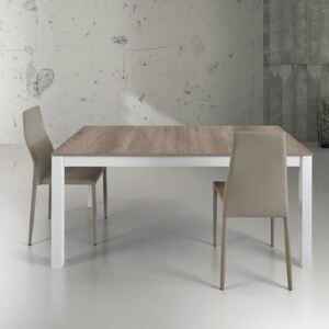 BENTLEY - tavolo da pranzo moderno allungabile in legno 90 x 160/203/246