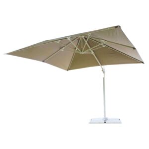 BACTRUS - ombrellone da giardino 3 x 3 decentrato