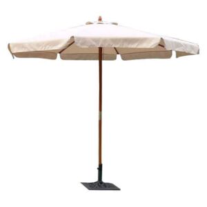 VICTOR - ombrellone da giardino ø 3 palo centrale in legno