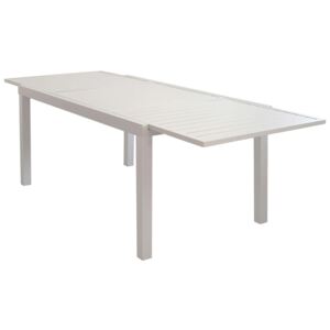 DEXTER - tavolo da giardino allungabile in alluminio 160/240 x 90