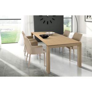 ARTHUR - tavolo da pranzo moderno allungabile in legno 90 x 160/200/240