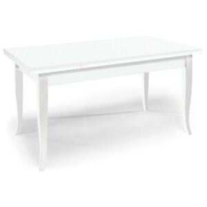 DONNY - tavolo da pranzo allungabile in legno massello 80 x 120/160/200