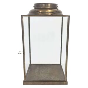 CARINE - lanterna in vetro e metallo