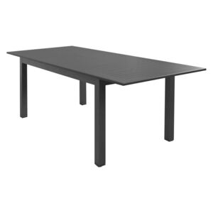ARGENTUM - tavolo da giardino allungabile in alluminio 150/210 x 90