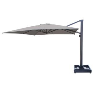 ERCOLE - ombrellone da giardino in alluminio 4 x 4