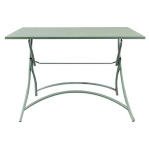 ROMANUS - tavolo da giardino pieghevole in ferro 110 x 70