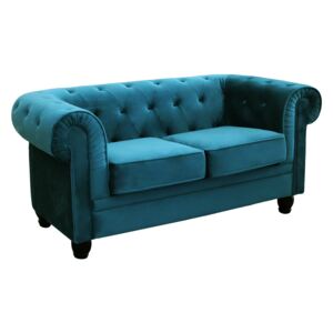 ALFIE - divano vintage in velluto 2 posti cm 152 x 74 x 82 h