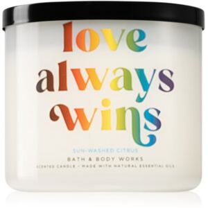 Bath & Body Works Love Always Wins candela profumata 411 g