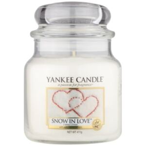 Yankee Candle Snow in Love candela profumata Classic media 411 g