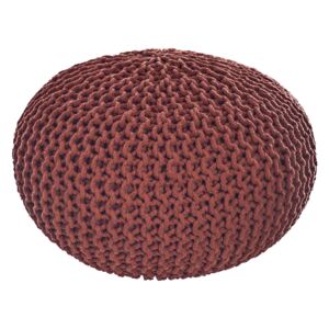 Kave Home - Pouf rotondo Kennis in terracotta Ø 60 cm