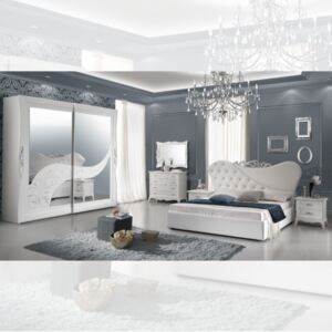 Camera da letto completa bianca Briel