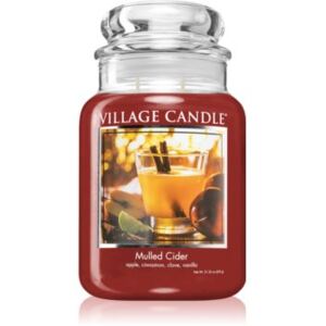 Village Candle Mulled Cider candela profumata (Glass Lid) 602 g