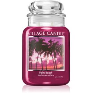 Village Candle Palm Beach candela profumata (Glass Lid) 602 g