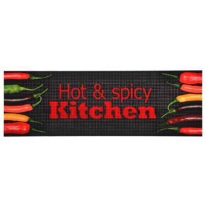 VidaXL Tappetino da Cucina Lavabile Hot & Spicy 60x300 cm