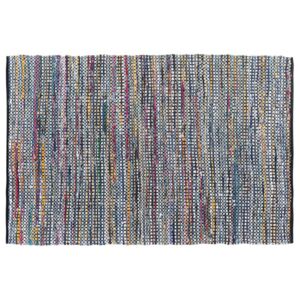 Tappeto multicolore in cotone - 140x200cm - Beliani