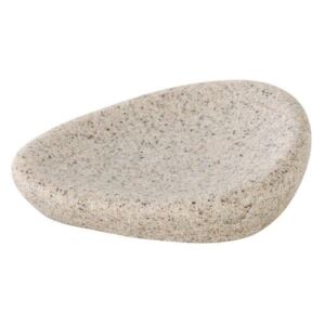 Porta saponetta effetto sabbia pietra