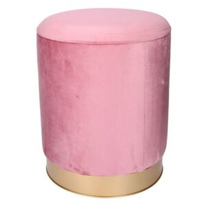 Pouf contenitore 54L rosa