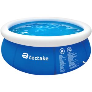 Tectake 402897 piscina tonda ø 240 x 63 cm - blu