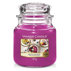 Yankee Candle profumata candela Exotic Acai Bowl Classic medio