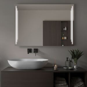 Specchio da bagno su misura L27 lucido