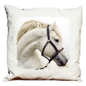 Cuscino decorativo Cavallo bianco