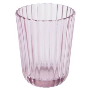 Kave Home - Vaso piccolo Savelia di vetro rosa chiaro