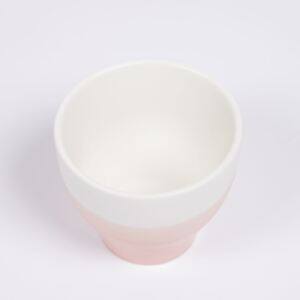 Kave Home - Tazza da caffè Sayuri in porcellana rosa e bianco