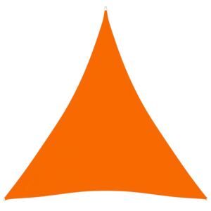 VidaXL Parasole a Vela Oxford Triangolare 4,5x4,5x4,5 m Arancione