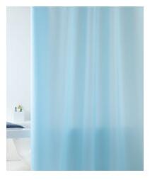 Tenda paraschizzi per doccia tinta unita 120x200cm - sky blue