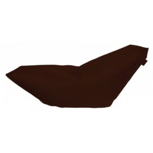 Lettino da salotto a sacco, colore marrone, Misure 160 x 70 x 50 cm