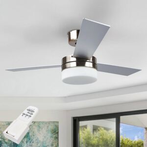 Ventilatore da soffitto a tre pale Alvin con luce