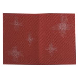 Tovaglietta americana Velvet stelle red PVC/PS 30 x 45 cm AMBITION