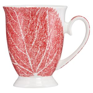 Mug in porcellana Diana Foglia Rossa 300 cl AMBITION