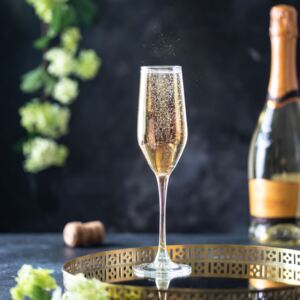 Set di 6 calici flûte da champagne Celeste Golden Chameleon 16 cl LUMINARC