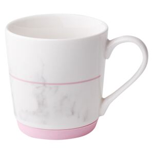 Mug con base in silicone Marble pink 32 cl AMBITION