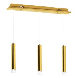 Lampadario LED su filo GOLDIE 3xLED/15W/230V dorato