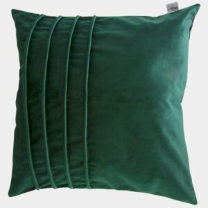 Fodera decorativa per cuscino Velvet Green Stripes 45 x 45 cm MY HOME