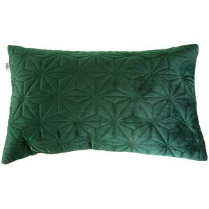 Fodera decorativa per cuscino Velvet Green Stars 30 x 50 cm MY HOME