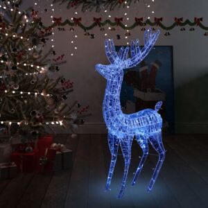 VidaXL Renna di Natale in Acrilico XXL 250 LED 180 cm Blu